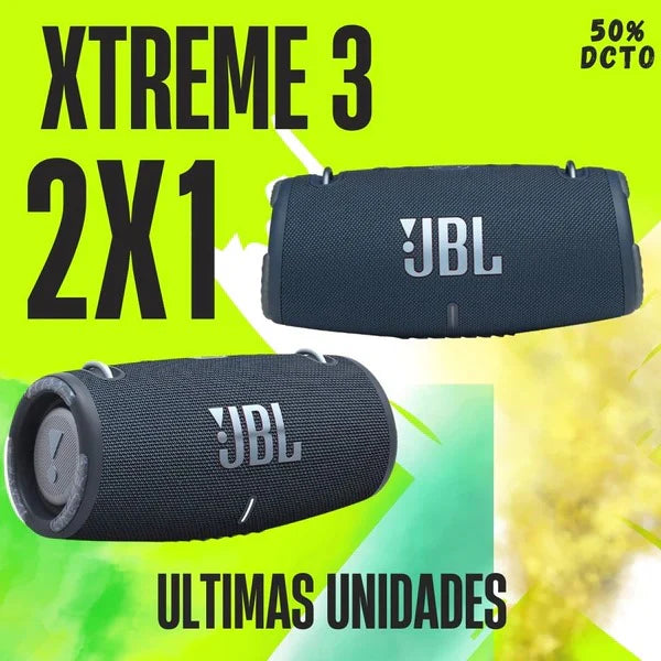 BOCINA XTREME 3 JBL PROMOCION 2 x 1 + OBSEQUIO SORPRESA